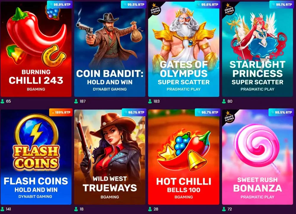 Bizzo Casino slots