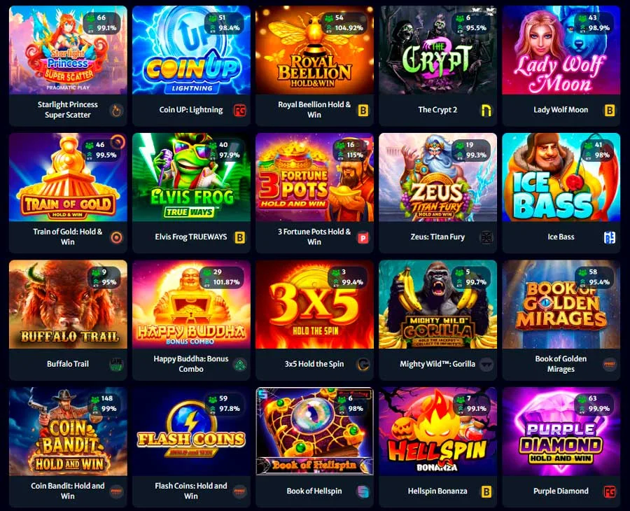 HellSpin casino slots