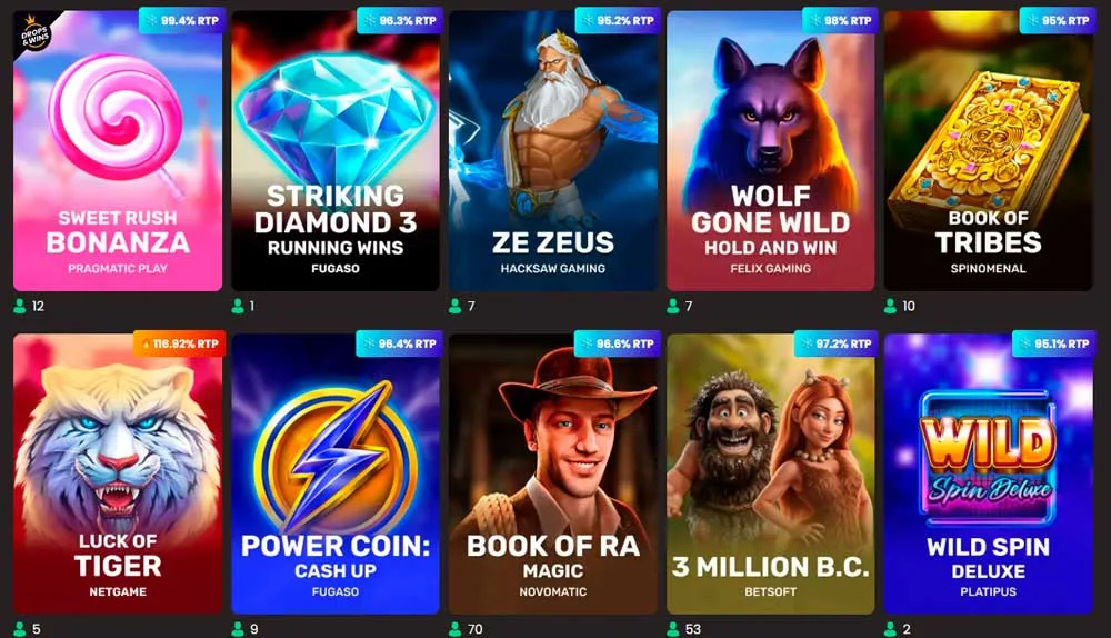 National Casino slots