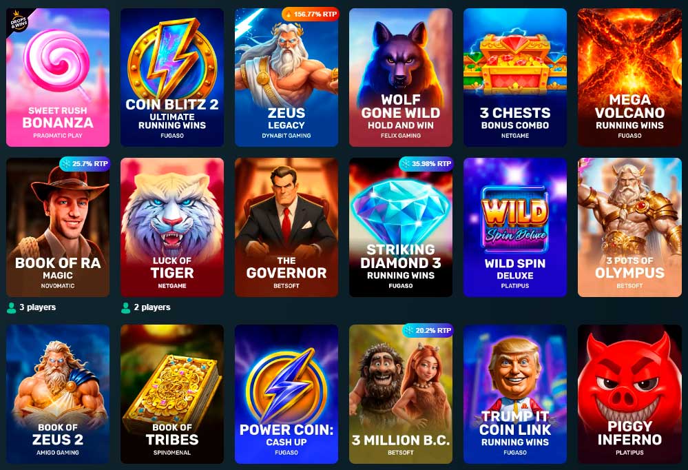 Vave casino slots